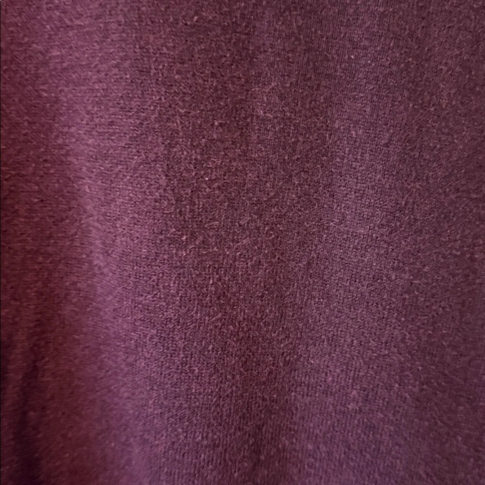 Croft & Barrow Men's Lightweight Polo style Sweater collar deep burgundy Large